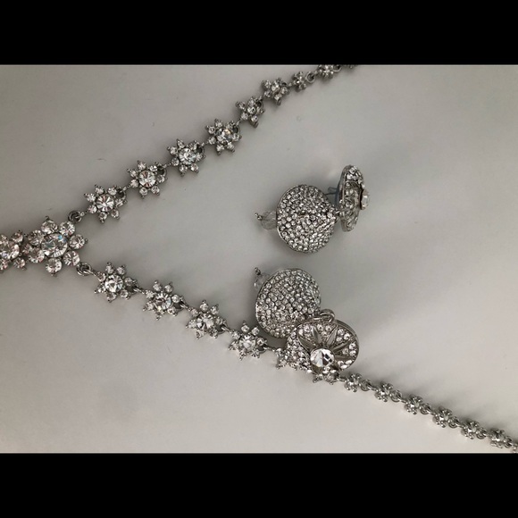 Indian silver necklace set - Picture 2 of 12